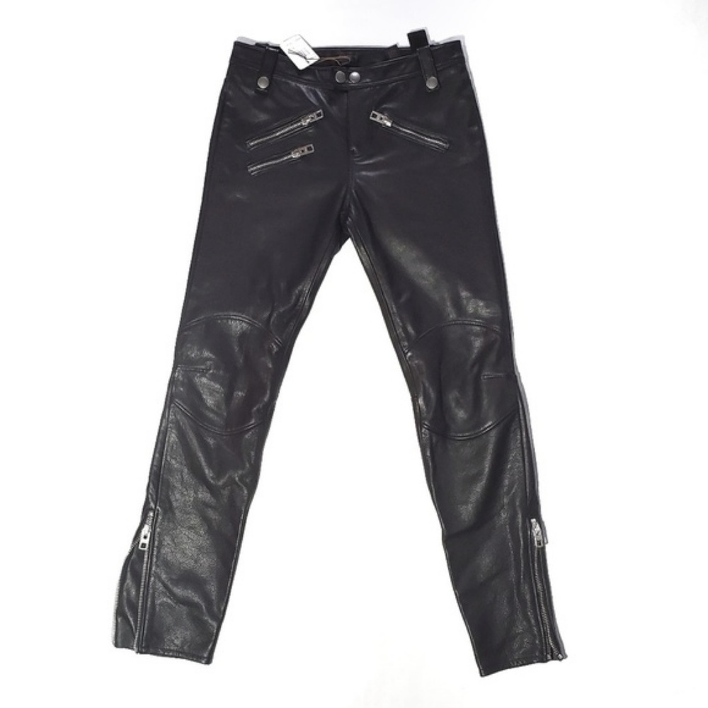 Coach Genuine Leather Pants NWOT